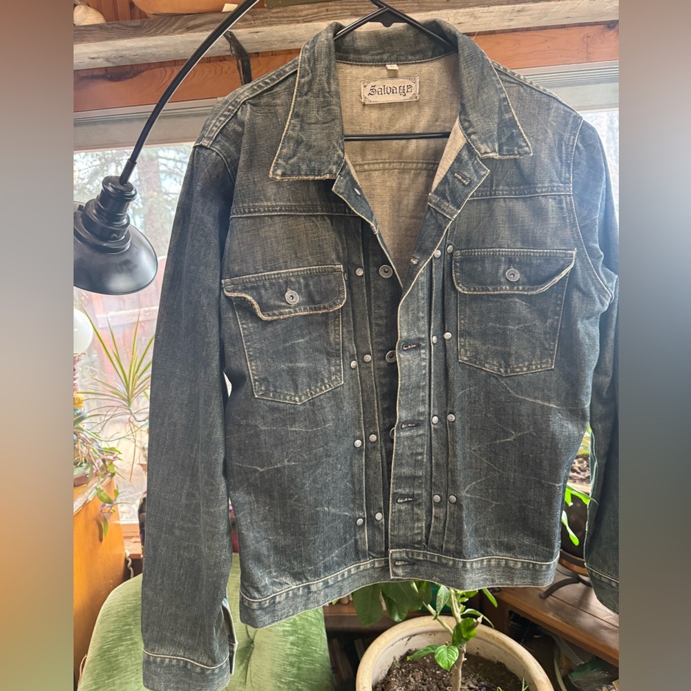 Salvage Men’s Blue Denim Jacket